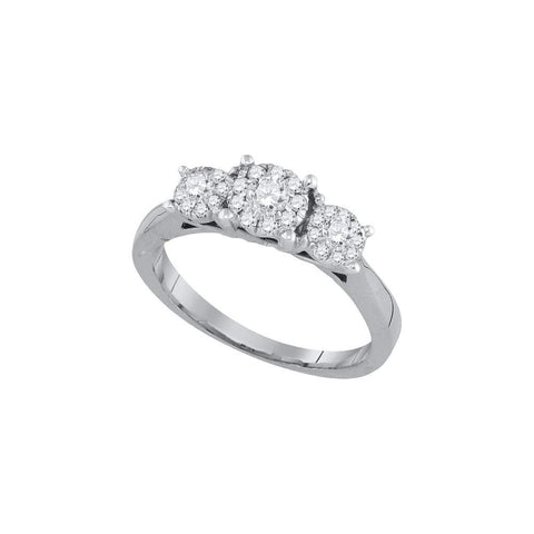 1-2CTW-Diamond BRIDAL RING