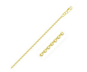 Rolo Chain in 14K Yellow Gold (2.3 mm)