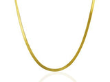 Super Flex Herringbone Chain in 14K Yellow Gold (3.0 mm)