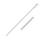 Rolo Chain in 10K White Gold (2.3 mm)