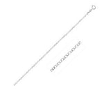 Rolo Chain in 14K White Gold (1.9 mm)