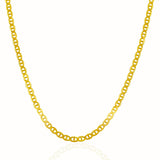 3.2mm 14K Yellow Gold Mariner Link Chain