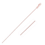 0.4mm 14K Rose Gold Classic Box Chain