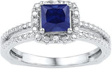 0.03CTW-Diamond 0.90CT-LBS RING