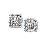 3-8CTW-Diamond FASHION EARRINGS
