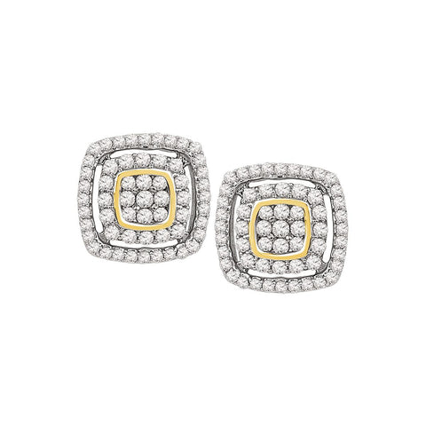1-2CTW-Diamond FASHION EARRINGS