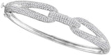 2. 3-8CTW-Diamond FASHION BANGLE