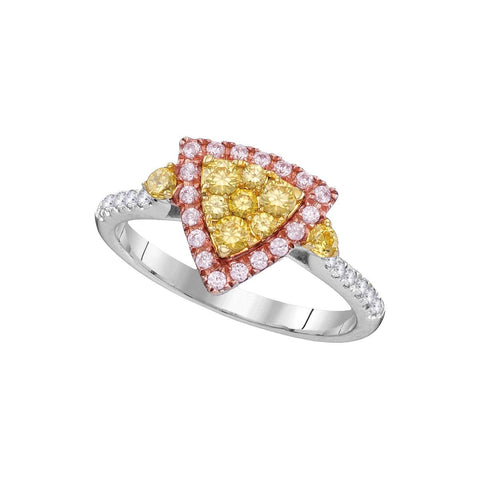 7-8CTW-Diamond FASHION YELLOW RING