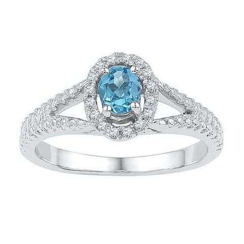 10K Yellow-gold 0.20CTW-Diamond BRIDAL RING-S10