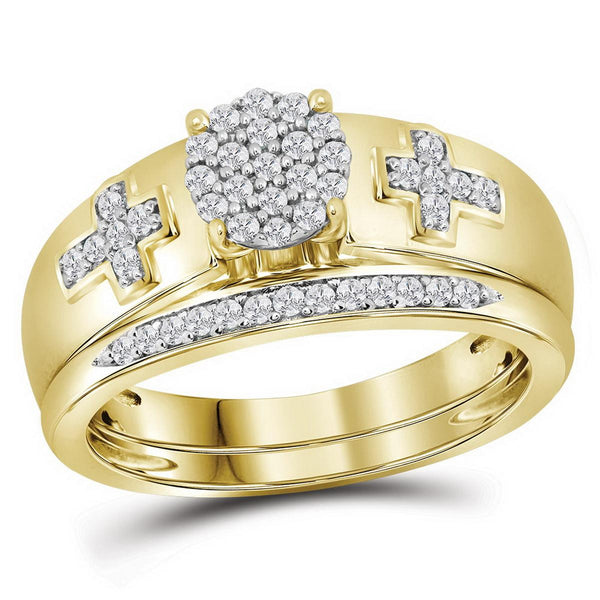 1-4CT-Diamond BRIDAL SET