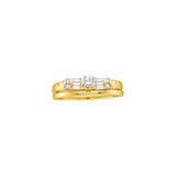 1-4CT-Diamond RD-CENTER BRIDAL SET