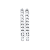 1-2CTW-Diamond FASHION HOOPS