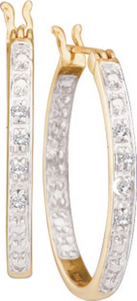 1-10CT-Diamond FASHION HOOPS