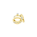 1-8CT-Diamond FASHION TRIO SET