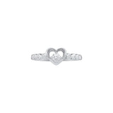 1-10CTW-Diamond HEART RING