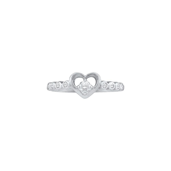 1-10CTW-Diamond HEART RING