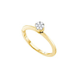 1-8CTW-Diamond FLOWER RING