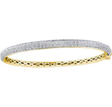 1 CTW -Diamond FASHION BANGLE
