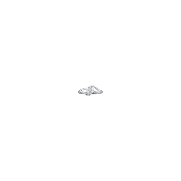 1-20CT-Diamond FLOWER RING