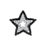 1-3CT-Diamond BLACK  PENDANT