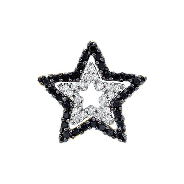 1-3CT-Diamond BLACK  PENDANT