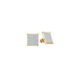 1-5CT-Diamond MICRO-PAVE EARRINGS