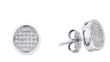 1-3CT-Diamond MICRO-PAVE EARRING