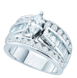 1 CT-Diamond 1-4CT-CMQ BRIDAL RING CERTIFIED