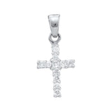 1-4CT-Diamond CROSS PENDANT