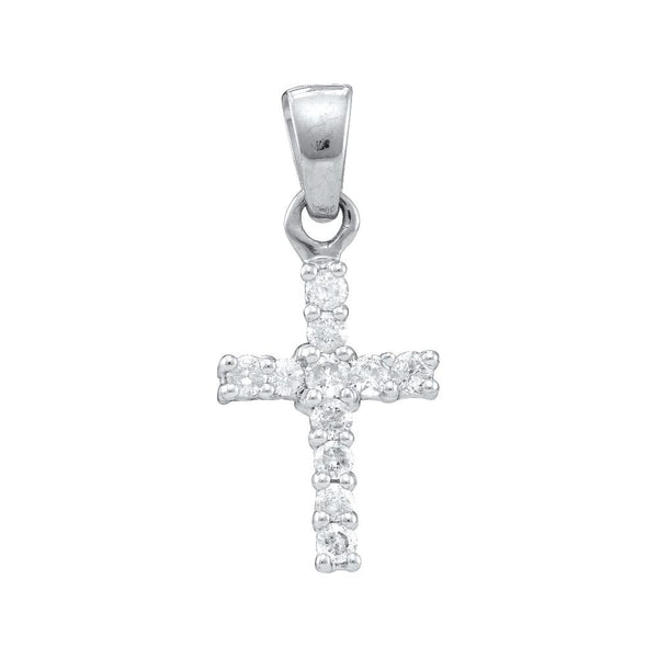 1-4CT-Diamond CROSS PENDANT