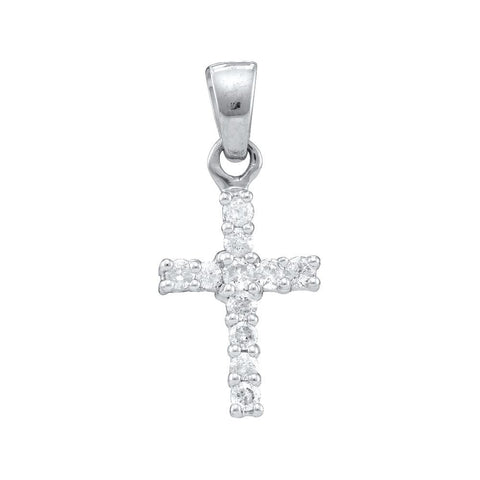 1-4CT-Diamond CROSS PENDANT