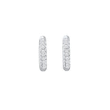 1-6CTW-Diamond MICRO-PAVE HOOPS
