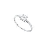 1-20CT-Diamond CLUSTER RING