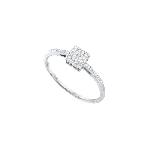 1-20CT-Diamond CLUSTER RING