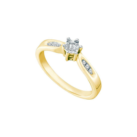 1-20CT-Diamond RD-CENTER RING