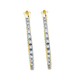 1-4CTW-Diamond FASHION EARRING