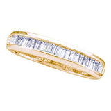 925 Sterling Silver Yellow 0.25CTW DIAMOND FASHION HOOPS