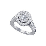 1 CT-Diamond SOLEIL BRIDAL RING"
