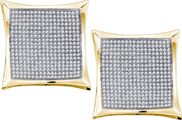 1-20CT-Diamond MICRO-PAVE EARRING