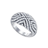 1 CT-Diamond MICRO PAVE RING