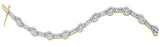 2  7-8CTW-Diamond FASHION BRACELET