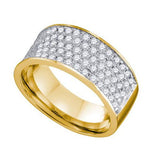 10K Yellow-gold 1.03CT DIAMOND FASHION RING