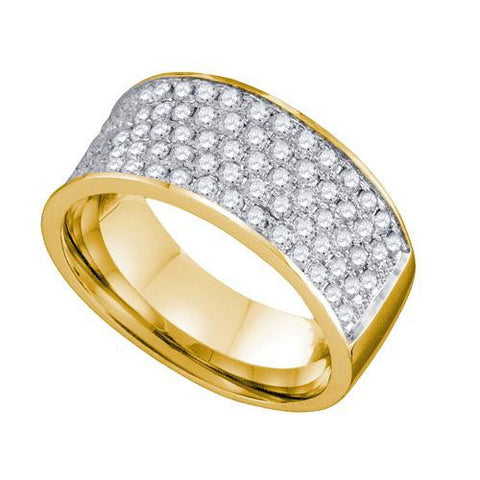 10K Yellow-gold 1.03CT DIAMOND FASHION RING