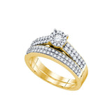 5-8CT-Diamond BRIDAL SET