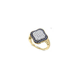 1 CT-Diamond BLACK  RING