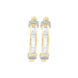 1-5CTW-Diamond FASHION HOOPS