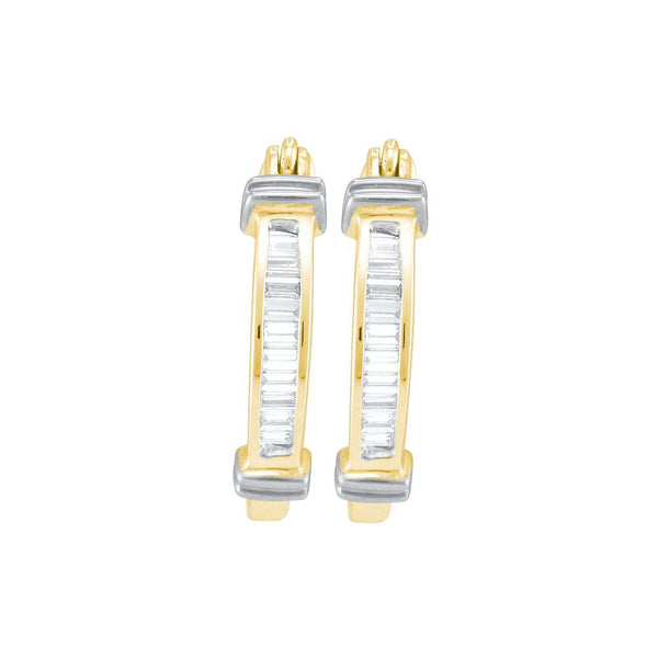 1-5CTW-Diamond FASHION HOOPS