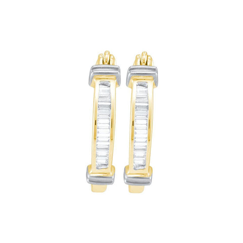 1-5CTW-Diamond FASHION HOOPS