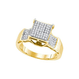 1-4CTW-Diamond MICRO-PAVE BRIDAL RING