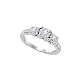 1-2CTW-Diamond BRIDAL RING